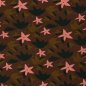 Preview: Jersey - free fallin´ Blumen & Blätter - braun - free fallin` by brinarina - Swafing
